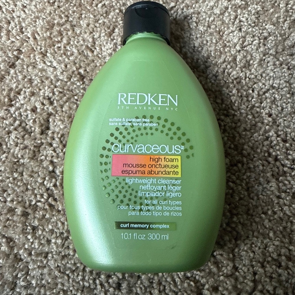 NEW Redken Curvaceous High Foam Lightweight Cleanser Shampoo All Curls 10.1oz